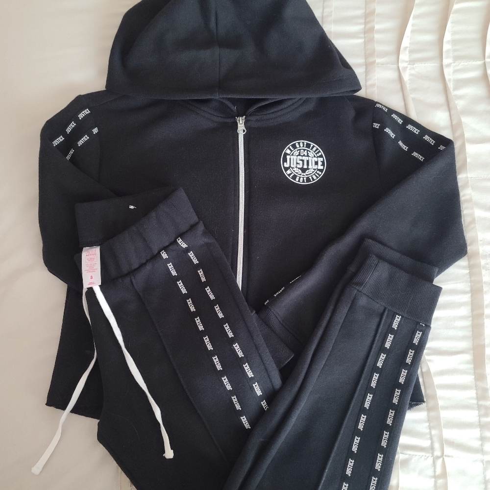 Justice sz 8 active outfit